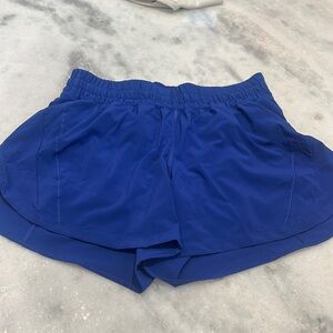 Lululemon Track That High Rise shorts